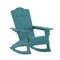 Flash Furniture Blue Adirondack Rocking Chair with Cupholder LE-HMP-1044-31-BL-GG - alternate 10